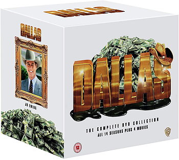 Dallas - Hela Serien (54-disc) (Inplastad ny, men pappbox lite skadad)