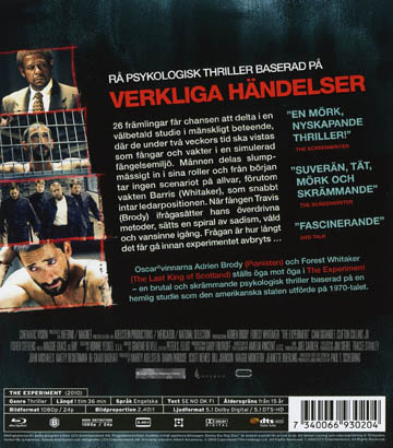 Experiment (Blu-ray) - 2