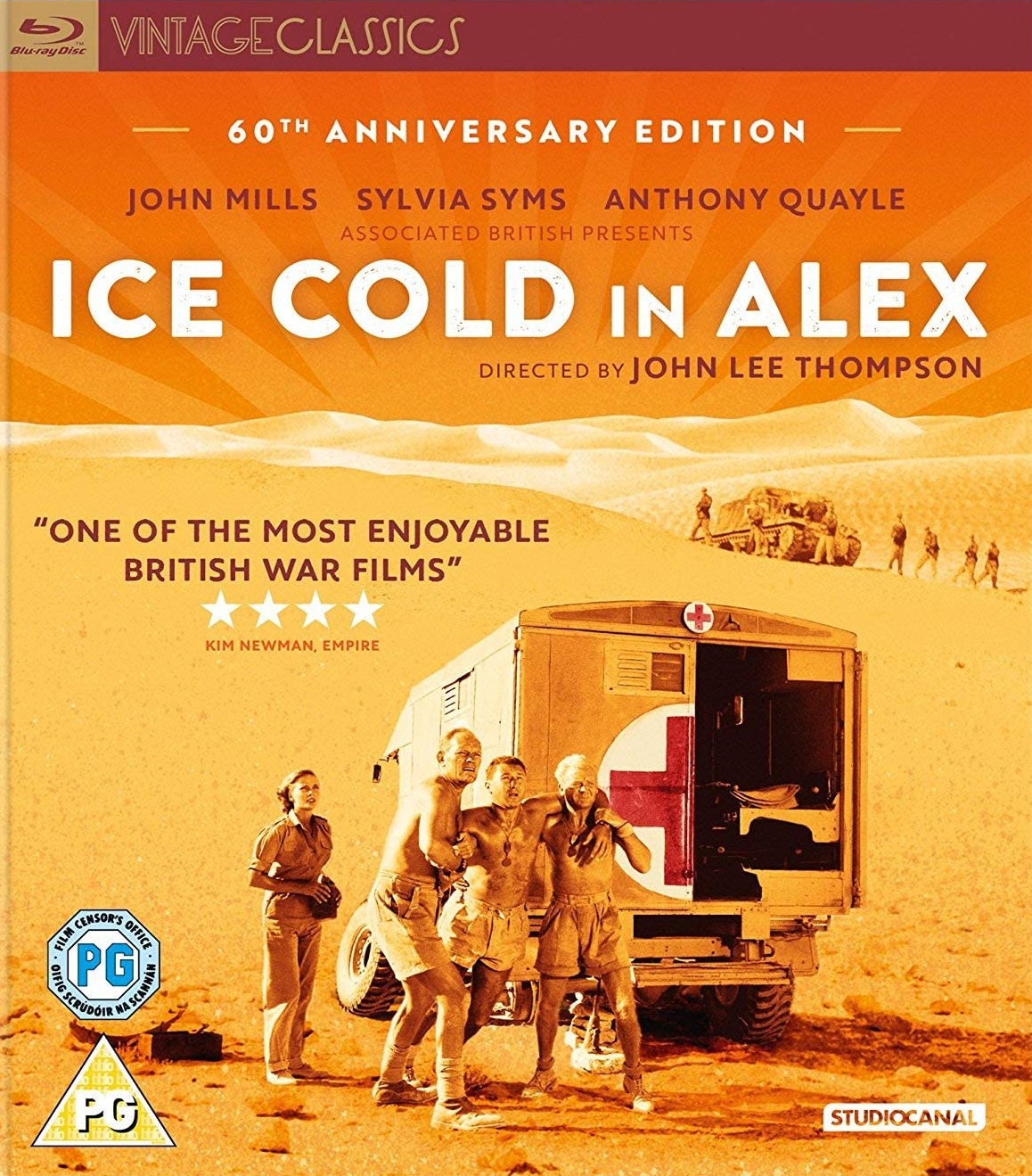 Ice Cold In Alex (ej svensk text) (Blu-ray)