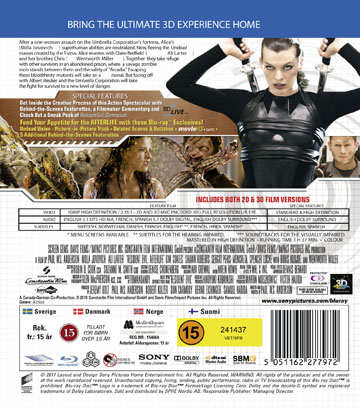 Resident Evil - Afterlife (Real 3D + Blu-ray) - 2