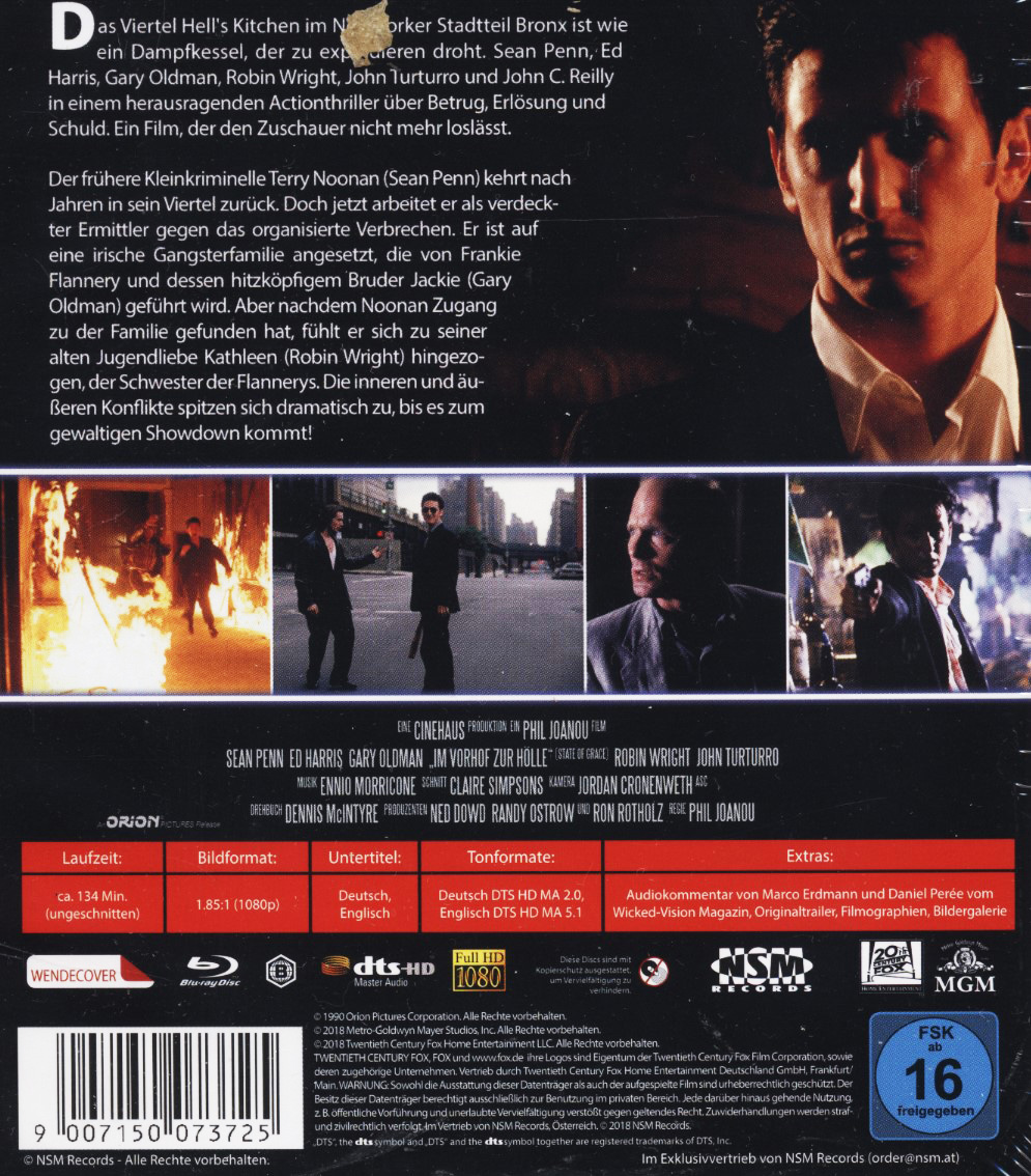 State of Grace (ej svensk text) (Blu-ray) - 2