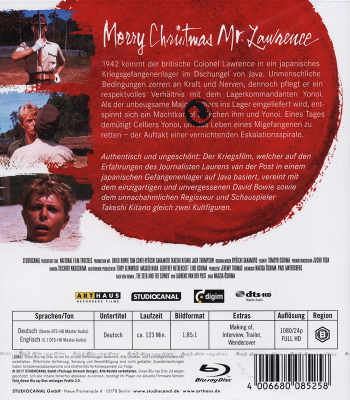 Merry Christmas Mr. Lawrence (ej svensk text) (Blu-ray) - 2