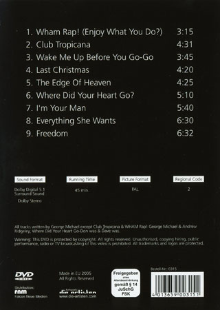 Wham! - Greatest Hits Live - 2