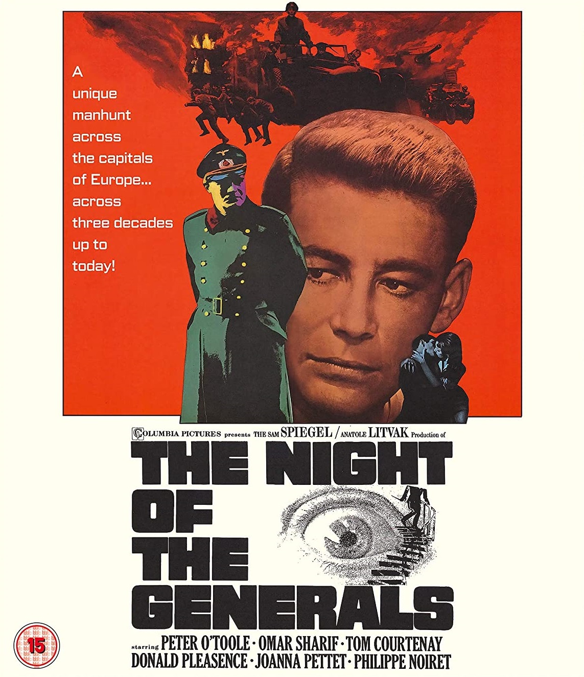 Night of the Generals (ej svensk text) (Blu-ray)