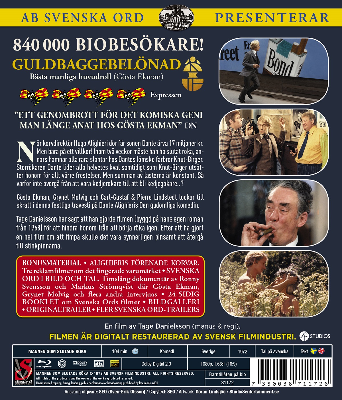 Mannen Som Slutade Röka (Blu-ray) - 2