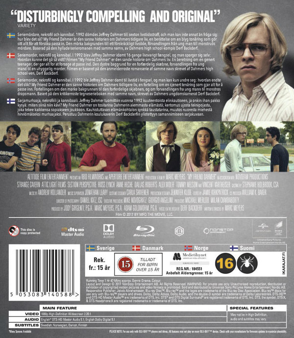 My Friend Dahmer (Blu-ray) - 2