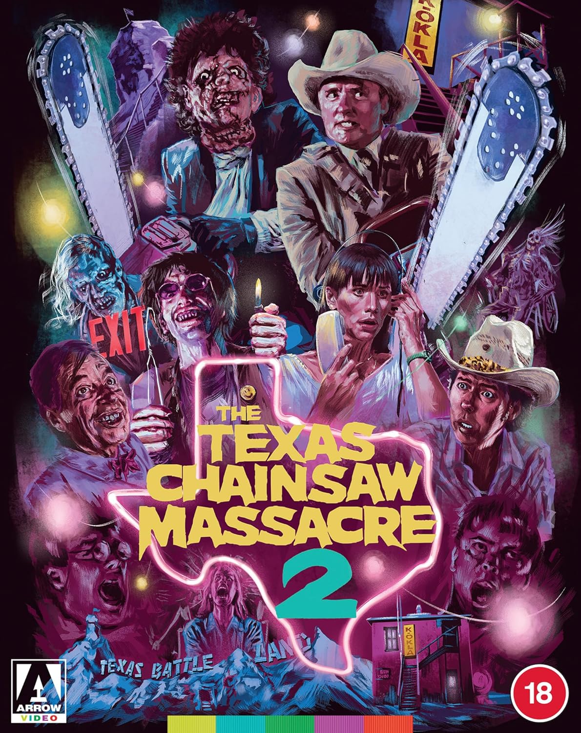 Texas Chainsaw Massacre 2 (Limited Edition) (ej svensk text) (Blu-ray)
