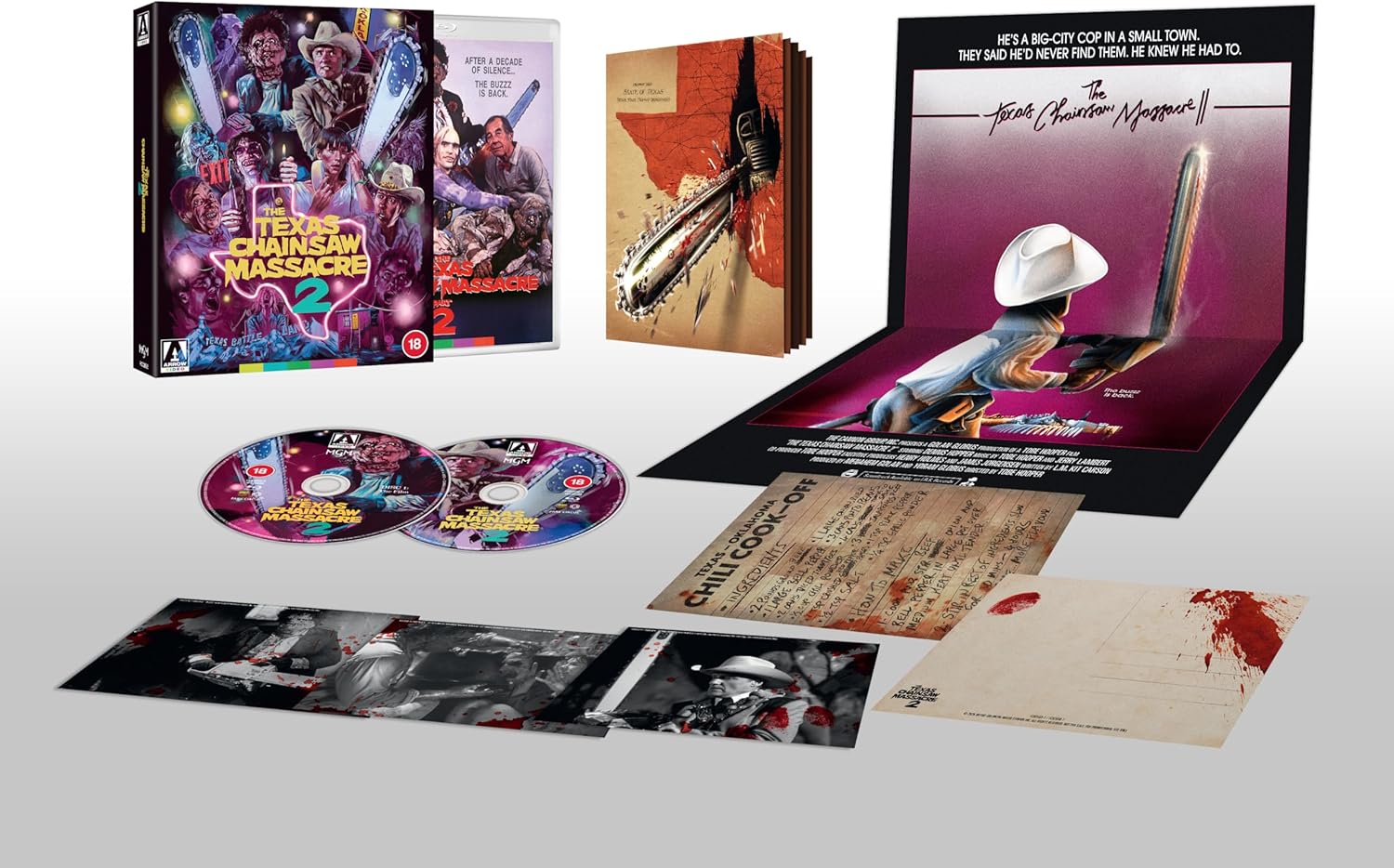 Texas Chainsaw Massacre 2 (Limited Edition) (ej svensk text) (Blu-ray) - 3