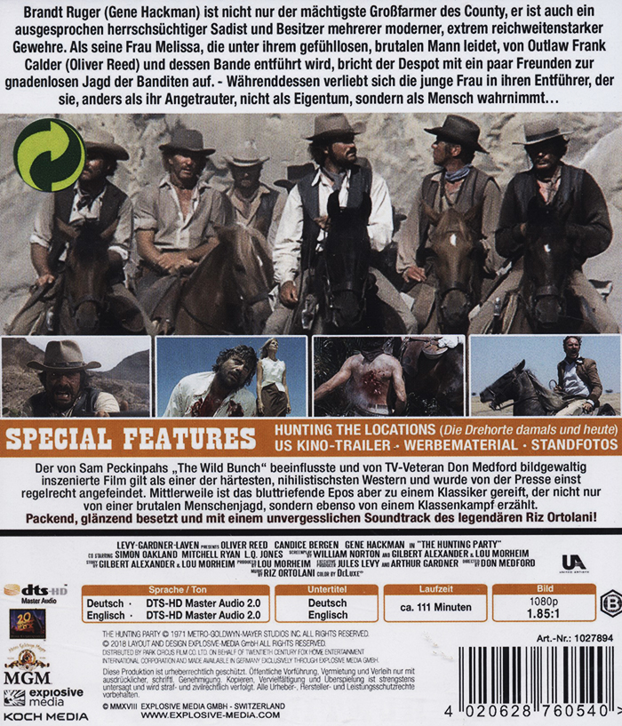 Hunting Party (ej svensk text) (Blu-ray) - 2