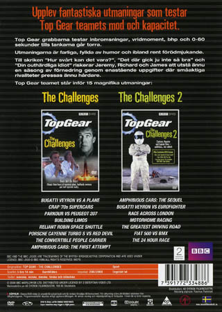 Top Gear - The Challenges (2-disc) - 2