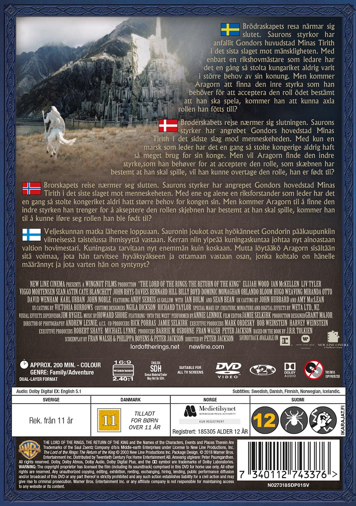 Lord of the Rings: The Return of the King (Theatrical Cut) - 2