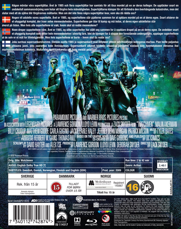 Watchmen (Steelbook) (Blu-ray) - 2