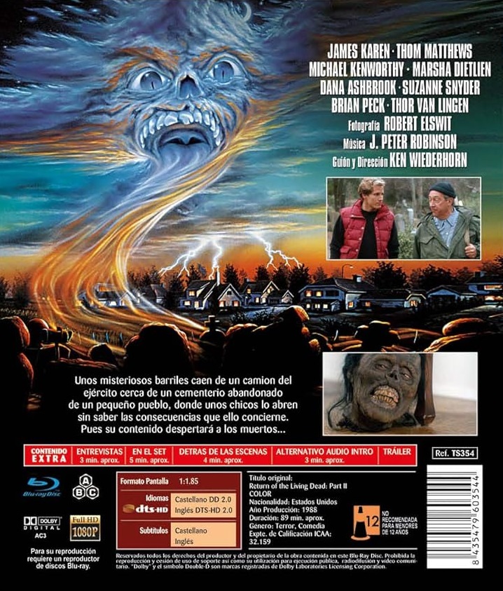 Return of the Living Dead - Part II (ej svensk text) (Blu-ray) - 2