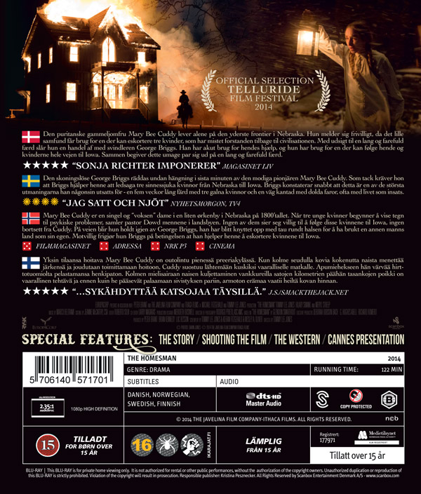 Homesman (Blu-ray) - 2