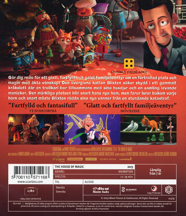 Blixten Och Det Magiska Huset (Blu-ray) - 2