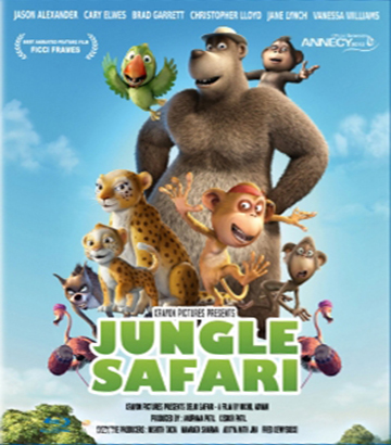 Djungelsafari (Blu-ray)