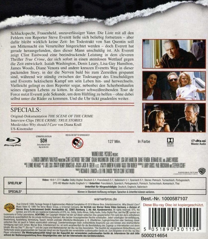 True Crime (ej svensk text) (Blu-ray) - 2