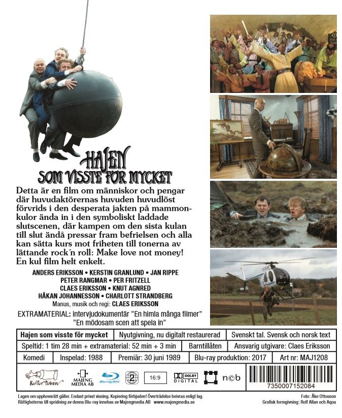 Galenskaparna och Aftershave: Hajen Som Visste För Mycket (Blu-ray) - 2