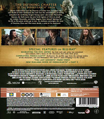 Hobbit - Femhäradslaget - Steel Book (Blu-ray) - 2