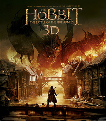 Hobbit - Femhäradslaget - Steel Book (Blu-ray + Real 3D)