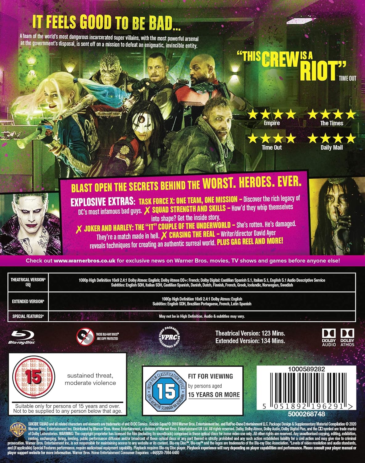 Suicide Squad: Extended cut (Blu-ray) - 2