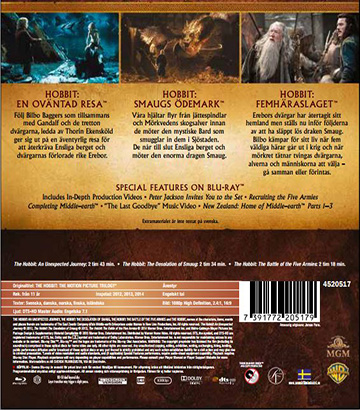 Hobbit - Motion Picture Trilogy (Blu-ray) - 2