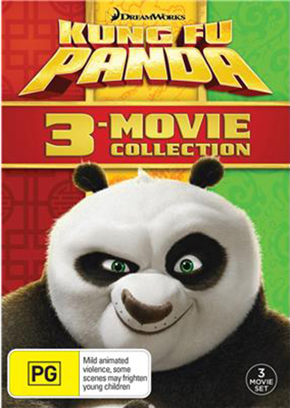 Kung Fu Panda 1-3 (3-disc)