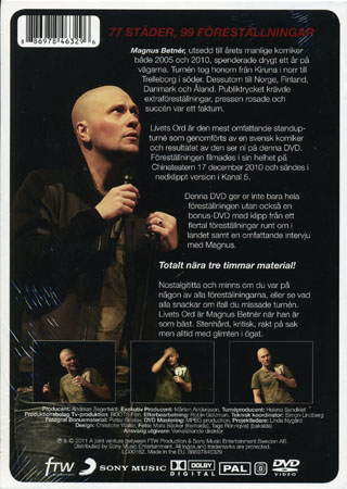 Magnus Betnér - Livets Ord (2-disc) - 2