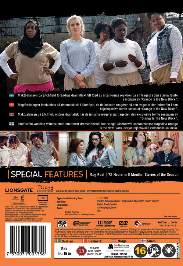 Orange Is the New Black - Säsong 5 - 2