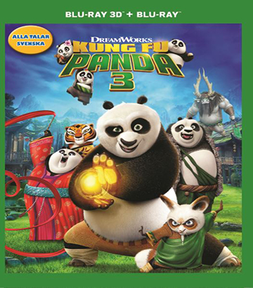 Kung Fu Panda 3 (Real 3D + Blu-ray)