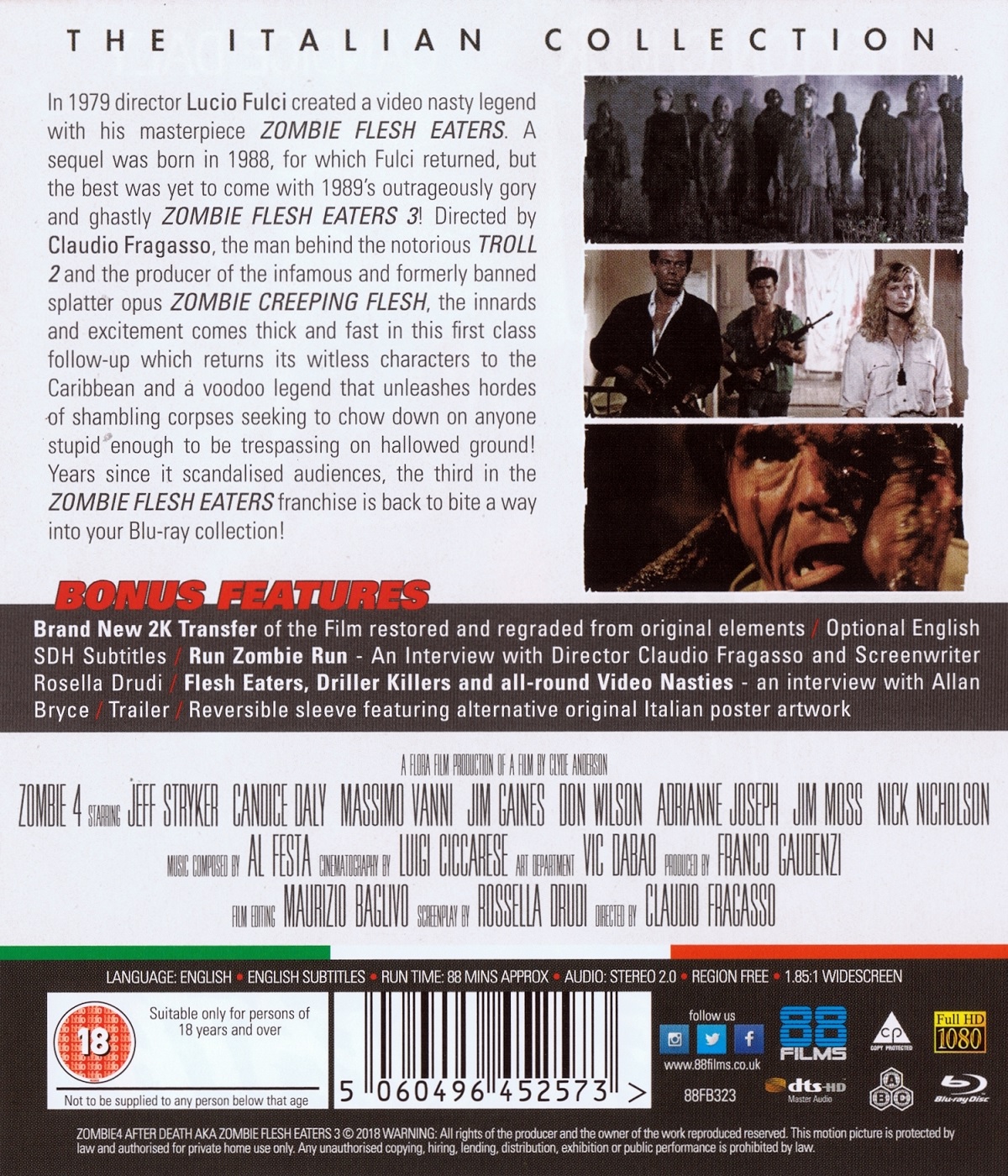 Zombie Flesh Eaters 3 (ej svensk text) (Blu-ray) - Kvarnvideo.se