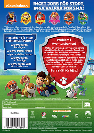 Paw Patrol - Den Tomma Poolen - Volym 6 - 2
