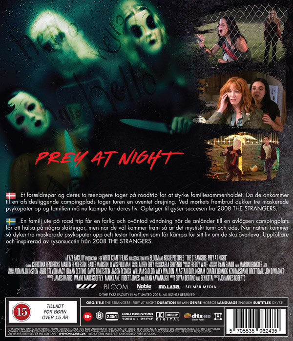 Strangers: Prey At Night (Blu-ray) - Kvarnvideo.se