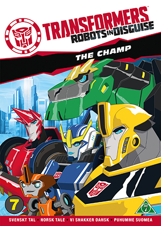Transformers: Robots In Disguise - the Champ - Säsong 1 - Volym 3