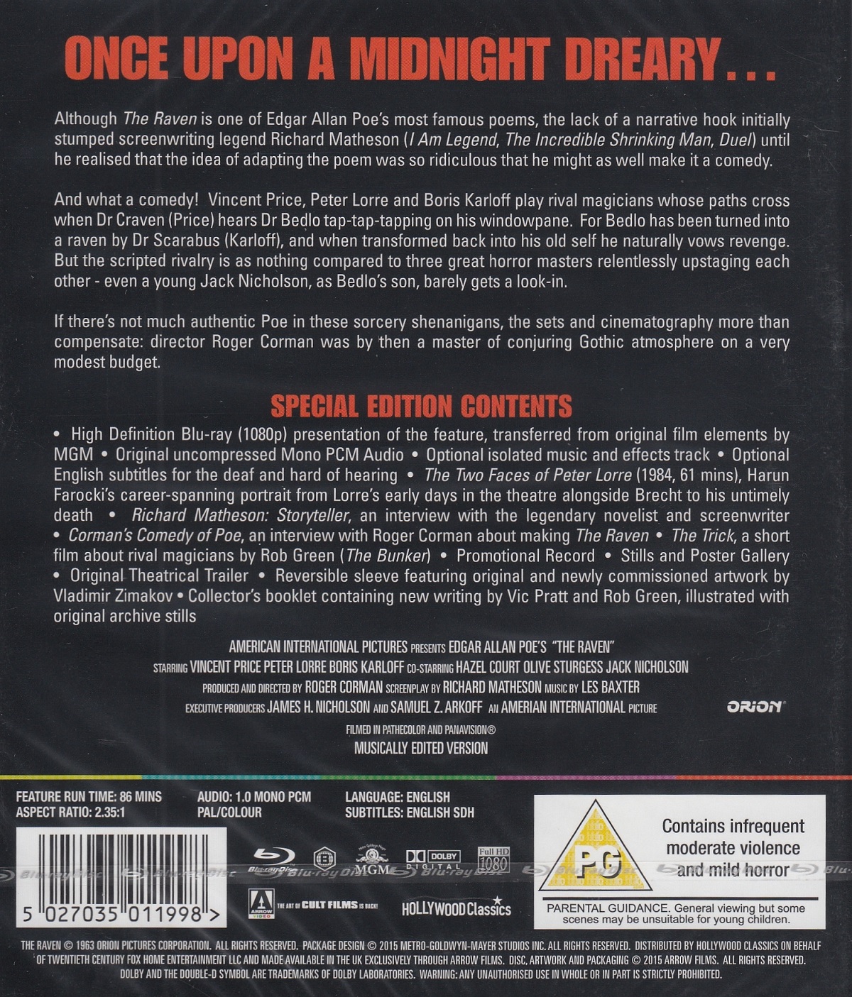 Raven (ej svensk text) (Blu-ray) - 2