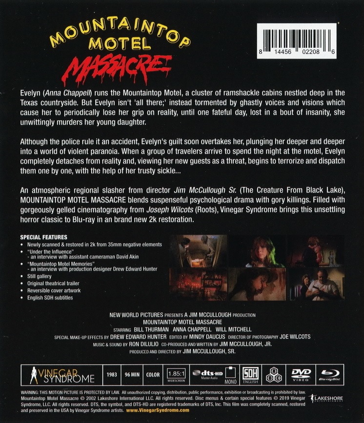 Mountaintop Motel Massacre (ej svensk text) (Blu-ray + DVD) - 2