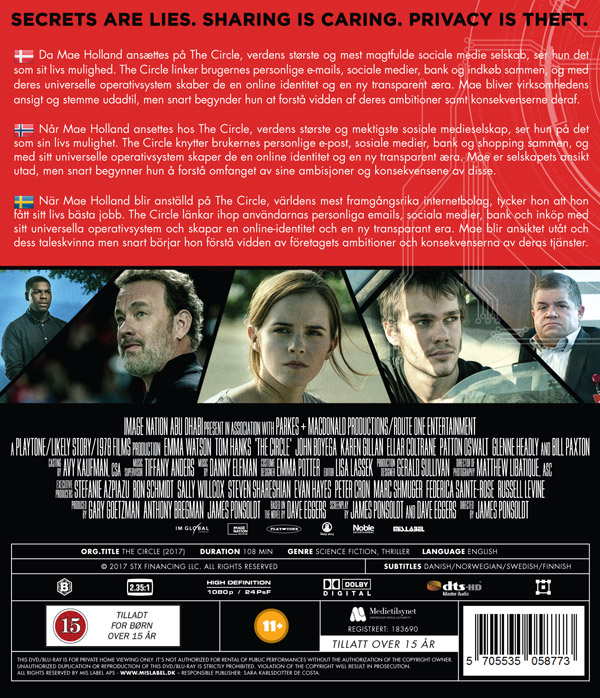 Circle (2017) (Blu-ray) - 2