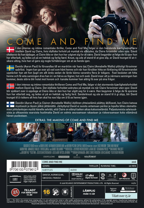 Come And Find Me - 2