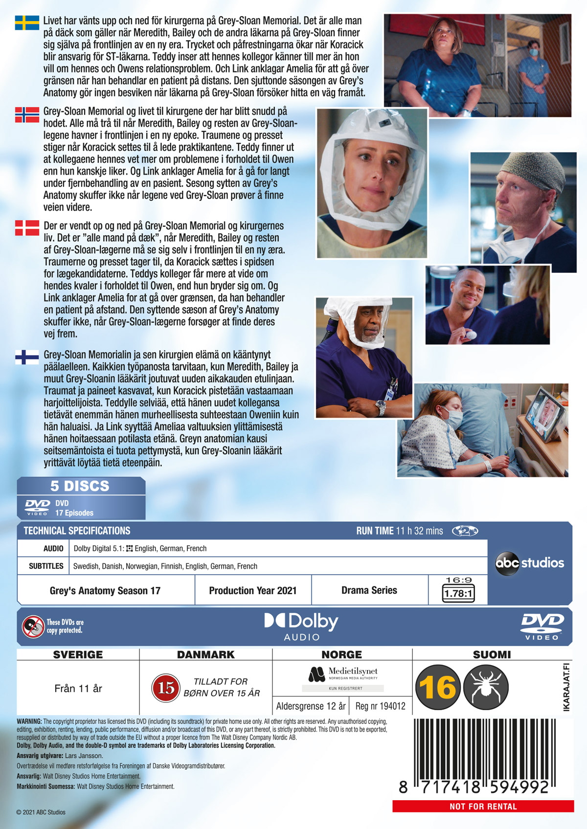 Grey's Anatomy - Säsong 17 - 2