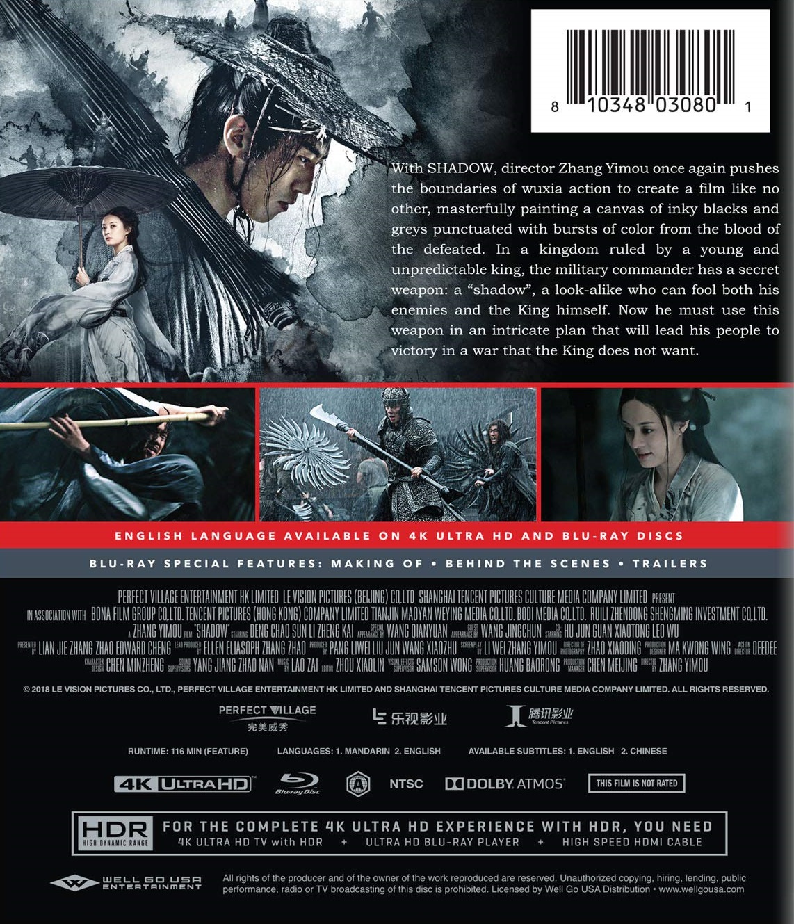 Shadow (ej svensk text) (4K Ultra HD + Blu-ray) - 2