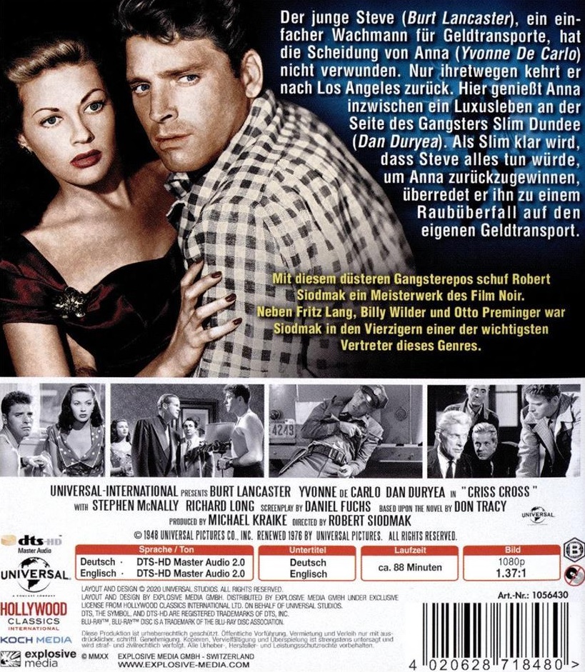 Criss Cross (ej svensk text) (Blu-ray) - 2
