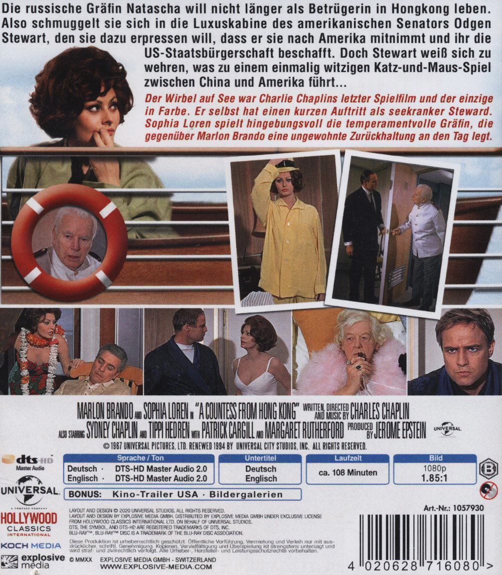 A Countess From Hong Kong (ej svensk text) (Blu-ray) - 2