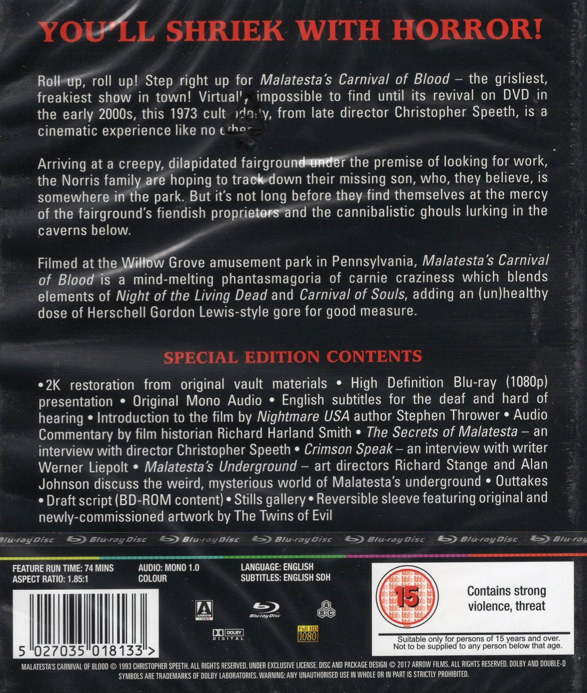 Malatesta's Carnival of Blood (ej svensk text) (Blu-ray) - 2