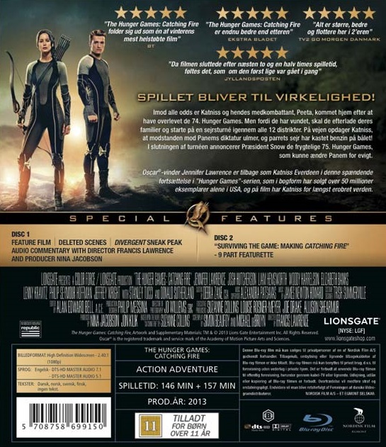 Hunger Games - Catching Fire (2-disc) (Blu-ray) - 2