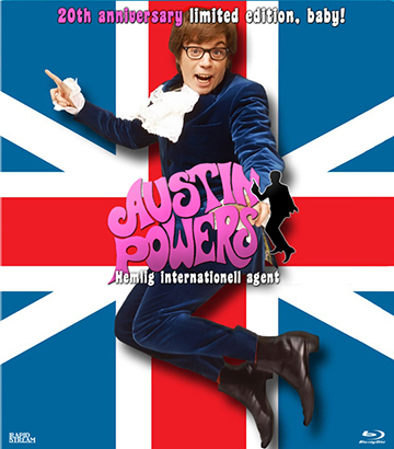 Austin Powers - Hemlig Internationell Agent (20th Anniversary Limited Edition, Baby!) (Blu-ray)