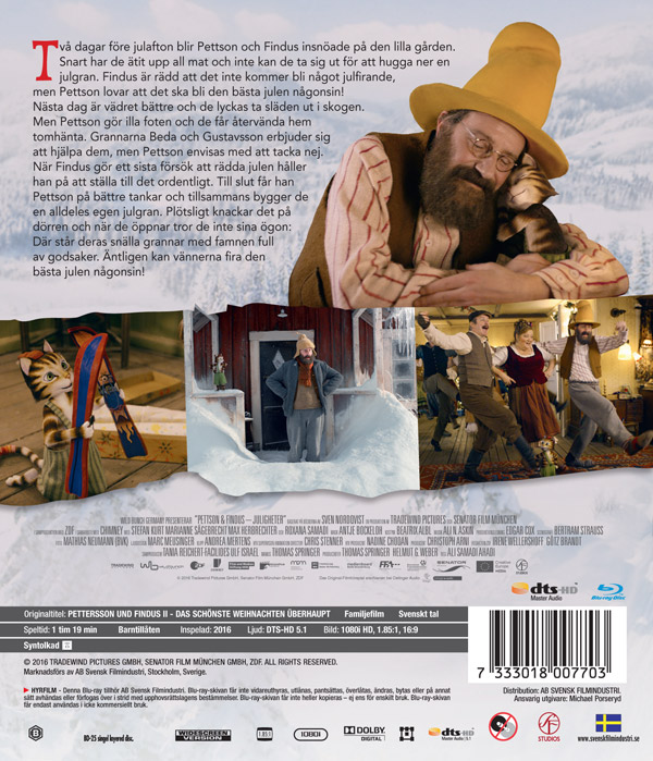 Pettson Och Findus - Juligheter (Blu-ray) - 2
