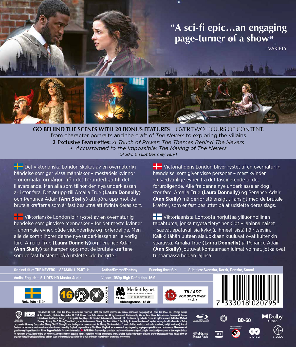 The Nevers - Säsong 1 Del 1 (Blu-ray) - 2