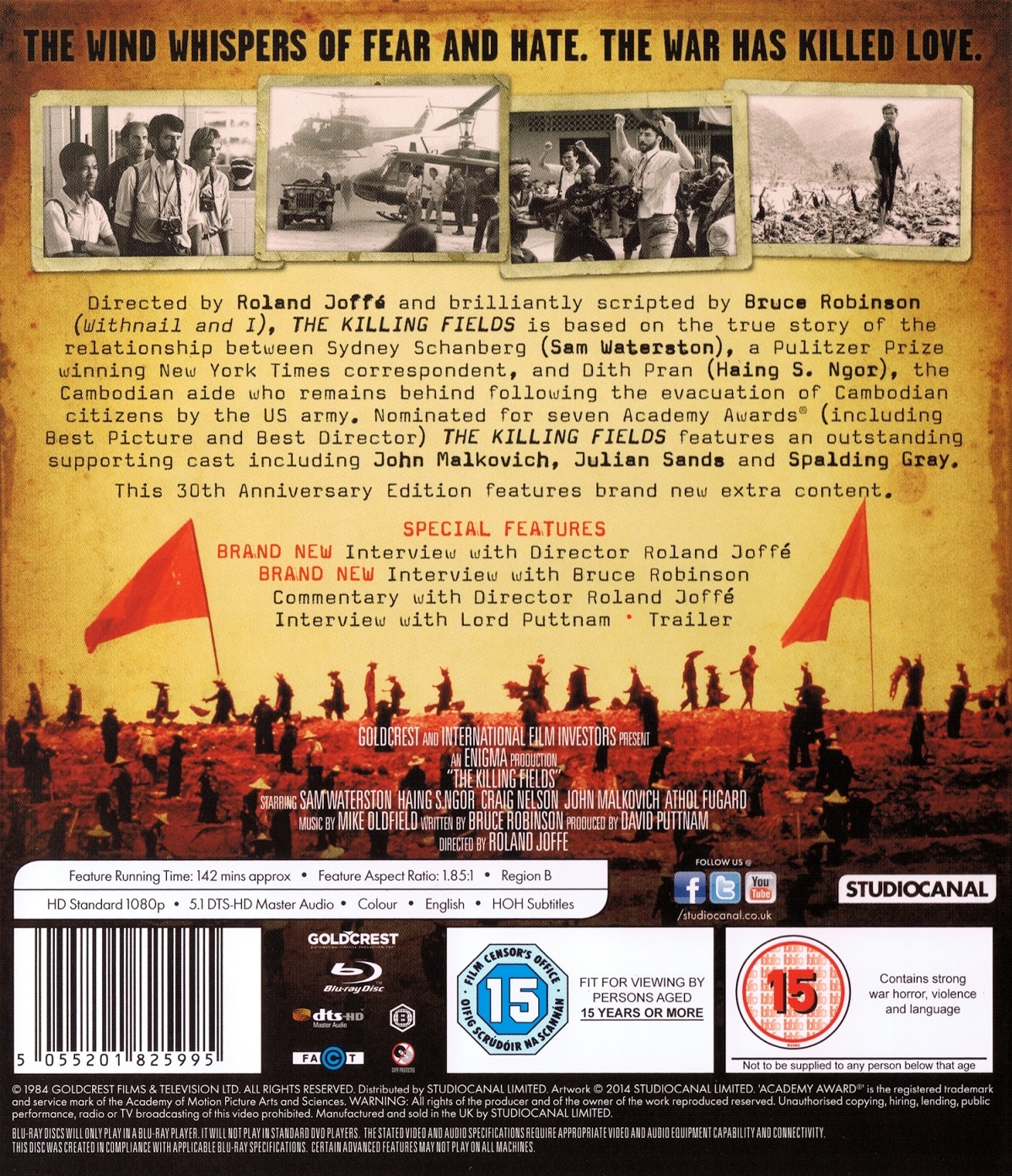 Killing Fields (ej svensk text) (Blu-ray) - 2