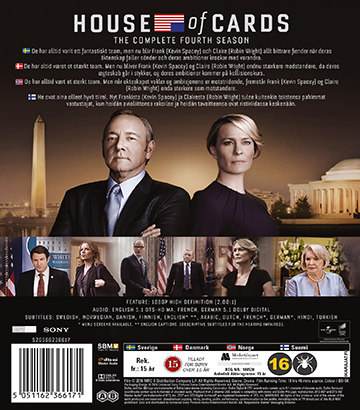 House of Cards - Säsong 4 (Blu-ray) - 2