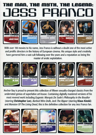 Jess Franco Collection (15-disc) (ej svensk text) - 2
